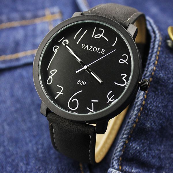 yazole men watch sport watches mens quartz wristwatch male clock relogio masculino yzl329, Slivery;brown
yazole men watch sport watches mens quartz wristwatch male clock relogio masculino yzl329, Slivery;brown