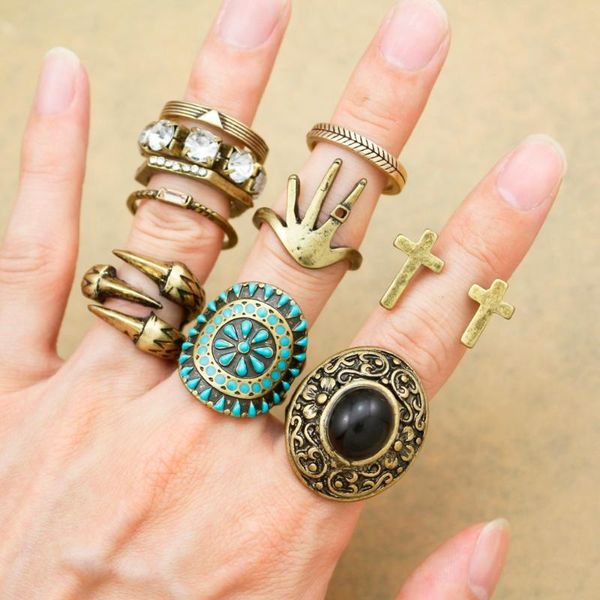 vintage 10x gold tribal dome bali mayan calendar cross gem stone mexico band finger ring for women jewelry men anel bijoux, Golden;silver 
vintage 10x gold tribal dome bali mayan calendar cross gem stone mexico band finger ring for women jewelry men anel bijoux, Golden;silver