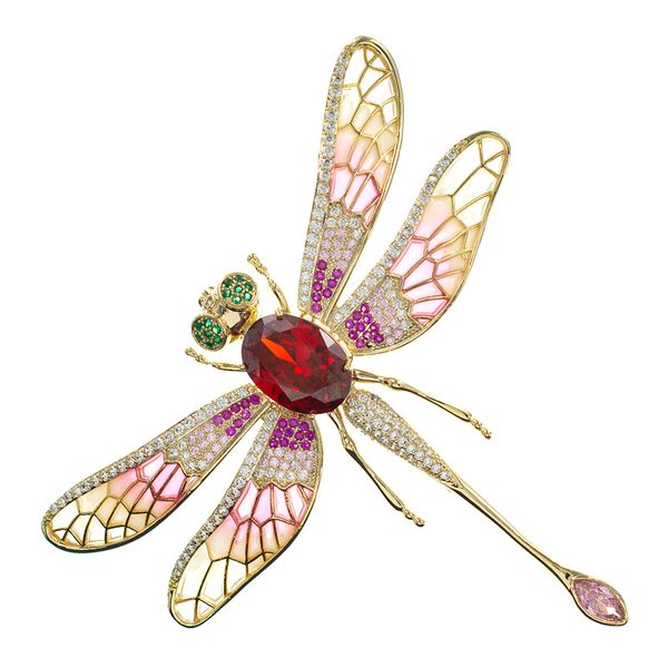 cubic zirconia big dragonfly brooch broach pin women jewelry accessories xr05556, Gray
cubic zirconia big dragonfly brooch broach pin women jewelry accessories xr05556, Gray