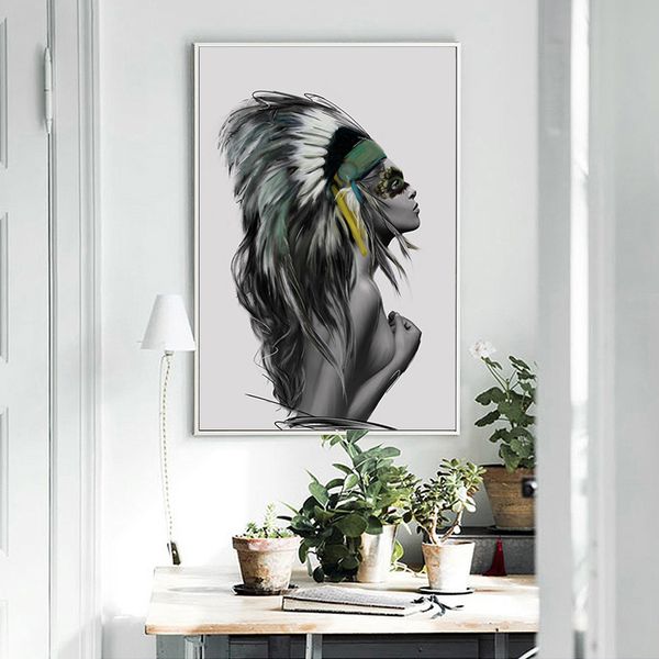 póster con impresión estilo cuadro de lienzo abstracto, arte de pared, pluma sencilla a la moda salvaje, arte tribal para chica, decoración
póster con impresión estilo cuadro de lienzo abstracto, arte de pared, pluma sencilla a la moda salvaje, arte tribal para chica, decoración