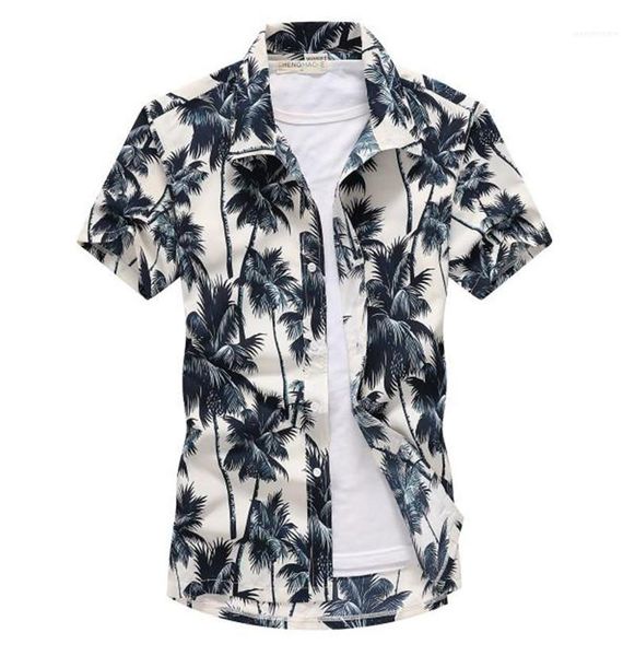 shirts fashion lapel neck short sleeve shirts mens clothing mens print casual shirts designer loose beach style, White;black 
shirts fashion lapel neck short sleeve shirts mens clothing mens print casual shirts designer loose beach style, White;black