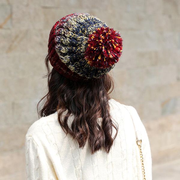 casual mixed color women beanie snow outdoor autumn winter thicken soft yard knitted decoration pompon warm, Blue;gray
casual mixed color women beanie snow outdoor autumn winter thicken soft yard knitted decoration pompon warm, Blue;gray