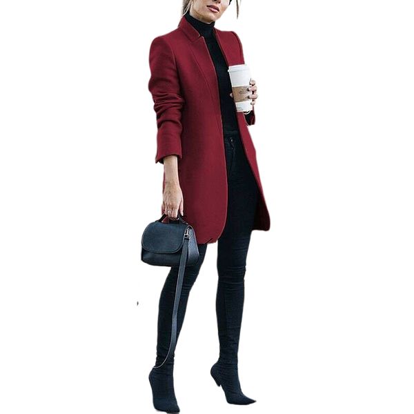winter coats and jackets women 2020 plus size long wool coat warm korean elegant vintage coat female cloak cape khaki jacket, Black
winter coats and jackets women 2020 plus size long wool coat warm korean elegant vintage coat female cloak cape khaki jacket, Black