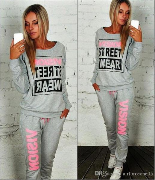 designer 2pcs sports suits fashion casual womens clothing women autumn crew neck tracksuits letter print hoodies, Gray
designer 2pcs sports suits fashion casual womens clothing women autumn crew neck tracksuits letter print hoodies, Gray