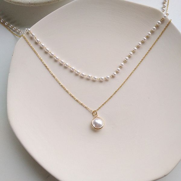 simple elegant ladies' lasting appeal double layer versatile elegant necklace glorious street snap cool girl's fashion students, Black
simple elegant ladies' lasting appeal double layer versatile elegant necklace glorious street snap cool girl's fashion students, Black