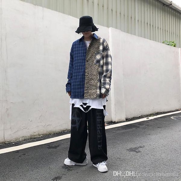 2020 brand new fashion long sleeve mens hip hop street style leopard patchwork shirts slim fit men casual shirts luxury shirts size -xl, White;black
2020 brand new fashion long sleeve mens hip hop street style leopard patchwork shirts slim fit men casual shirts luxury shirts size -xl, White;black