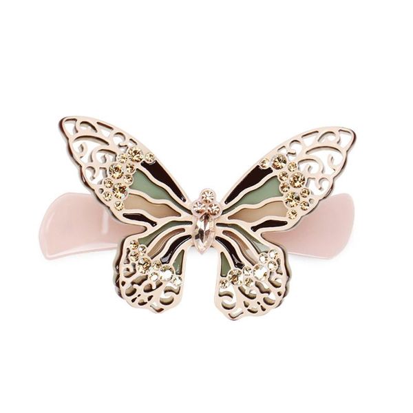 cellulose acetate 3d butterfly hair clip sweet rhinestone crystal hair pin barrettes women elegant jewelry accessories, Golden;silver
cellulose acetate 3d butterfly hair clip sweet rhinestone crystal hair pin barrettes women elegant jewelry accessories, Golden;silver