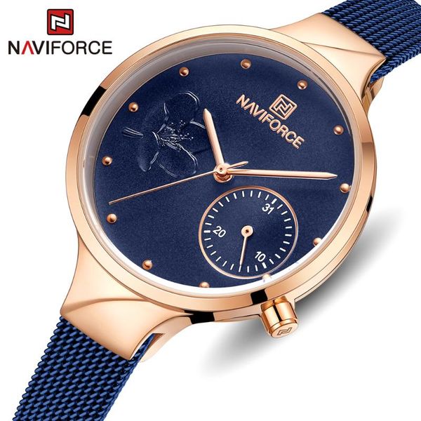 women watch naviforce brand fashion luxury ladies wristwatch stainless steel waterproof clock with date relogio feminino, Slivery;brown
women watch naviforce brand fashion luxury ladies wristwatch stainless steel waterproof clock with date relogio feminino, Slivery;brown