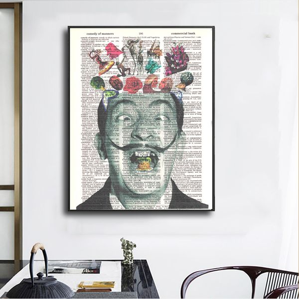 абстрактное искусство сальвадора дали на газетных живопись wall art prints картины для гостиной картина на холсте декоративные плакаты decor
абстрактное искусство сальвадора дали на газетных живопись wall art prints картины для гостиной картина на холсте декоративные плакаты decor