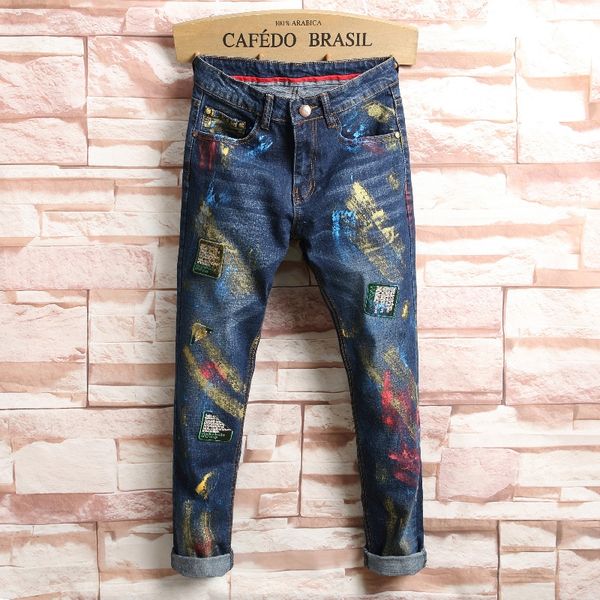 brushed мужских jeanspants jeanstrendy прямые тонкие подходит персонализированным брюки для мужчин brushed мужских джинсов джинсов и jeanspa, Blue
brushed мужских jeanspants jeanstrendy прямые тонкие подходит персонализированным брюки для мужчин brushed мужских джинсов джинсов и jeanspa, Blue
