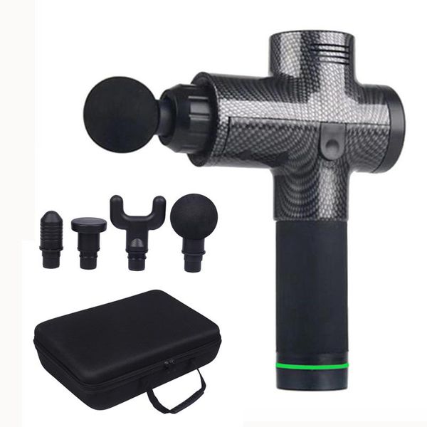 muscle massage gun sport therapy massager body relaxation pain relief slimming shaping massager 4 heads with bag wholesale 
muscle massage gun sport therapy massager body relaxation pain relief slimming shaping massager 4 heads with bag wholesale