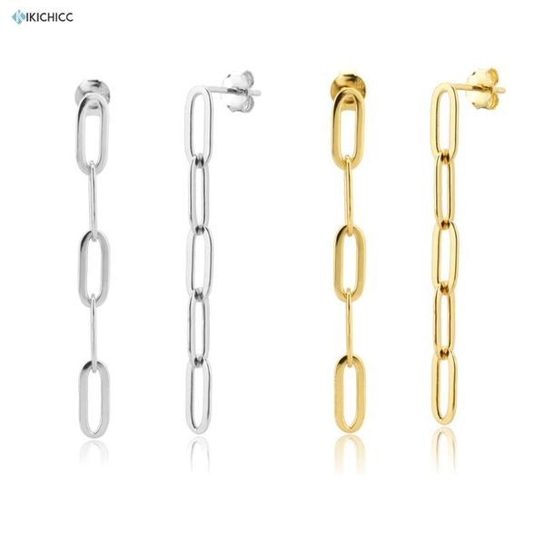 other kikichicc european 925 sterling silver gold chain drop earring links square ovals loops women rock punk fine jewelry 2021, Golden;silver
other kikichicc european 925 sterling silver gold chain drop earring links square ovals loops women rock punk fine jewelry 2021, Golden;silver
