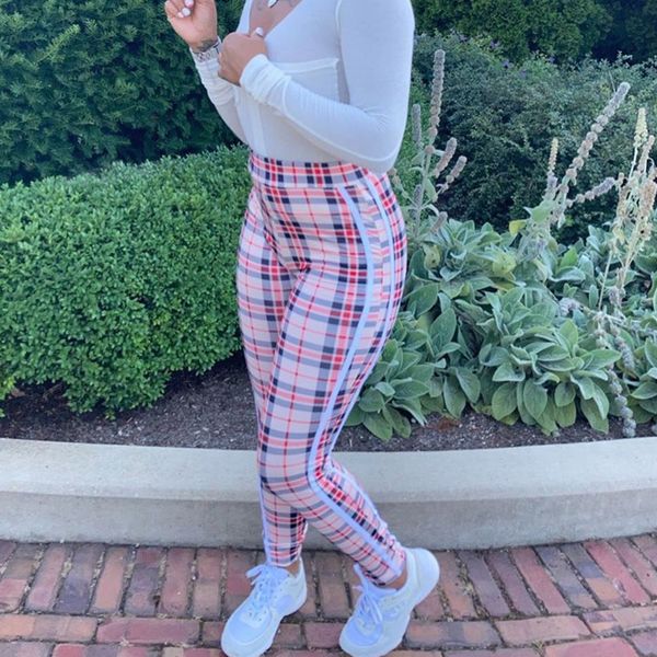 new fashion fall hingh waist plaid pants fashion femme skinny long trousers, Black;white
new fashion fall hingh waist plaid pants fashion femme skinny long trousers, Black;white