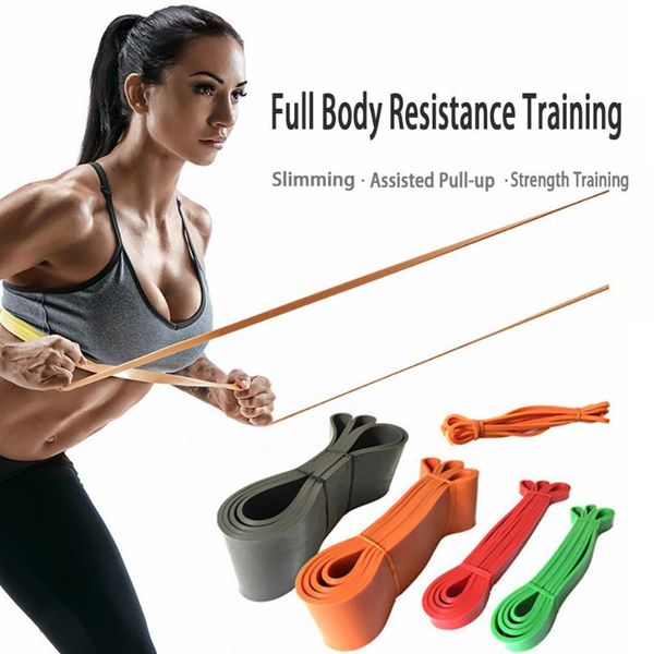 Exercise Bands Yoga Fitness Tension Training Rubber Gym Latex Stretcher Resistance Belt Exercise Equipment Workout