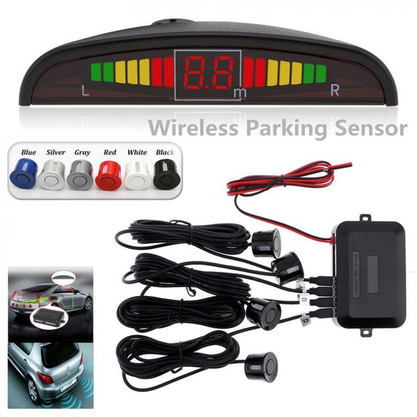 wireless car auto parktronic led parking sensor with 4 sensor reverse backup car parking radar monitor detector system backlight
wireless car auto parktronic led parking sensor with 4 sensor reverse backup car parking radar monitor detector system backlight