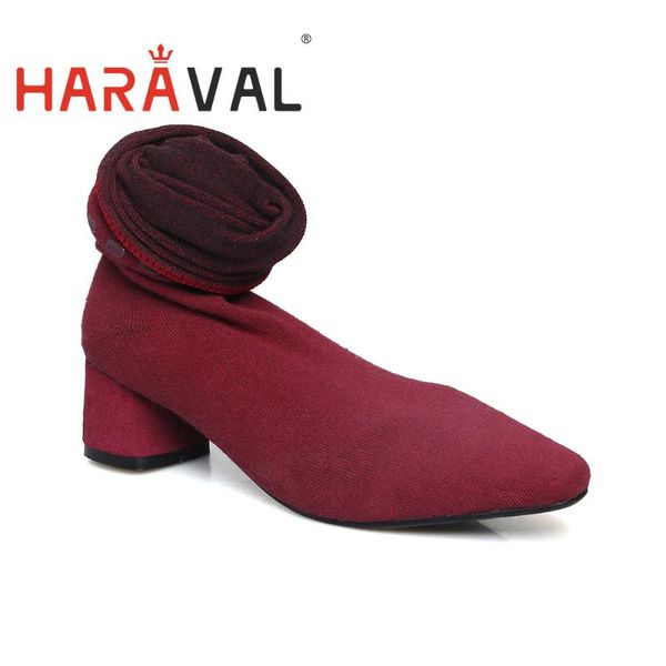 boots haraval women spring autumn elastic band socks black red over-the-knee stretch lady low heels elegant boot d6
boots haraval women spring autumn elastic band socks black red over-the-knee stretch lady low heels elegant boot d6