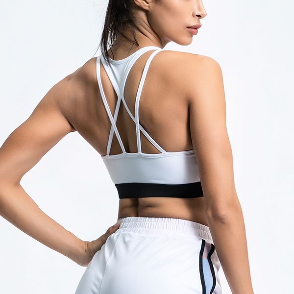 sportswear women's fitness yoga wear sports bras private sports bra fitness, White;black
sportswear women's fitness yoga wear sports bras private sports bra fitness, White;black