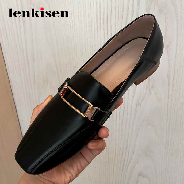lenkisen big size full grain leather metal decorations mixed colors square toe thick low square heels slip on women pumps l45, Black
lenkisen big size full grain leather metal decorations mixed colors square toe thick low square heels slip on women pumps l45, Black
