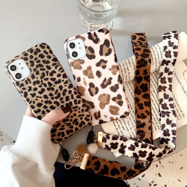 leopard print phone case for iphone 11 pro max xr xs max x 8 7 6 6s plus luxury strap soft silicone lanyard
leopard print phone case for iphone 11 pro max xr xs max x 8 7 6 6s plus luxury strap soft silicone lanyard