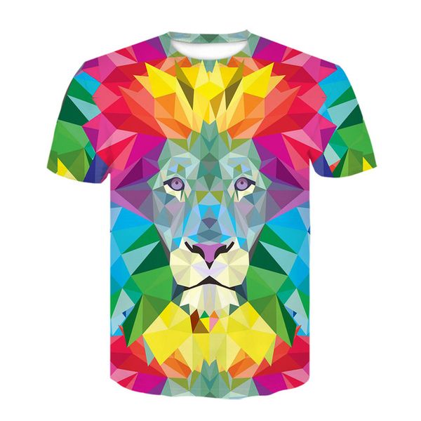 rainbow lion head classic design female animal summer 3d print shirts oversized hentai harajuku men clothing
rainbow lion head classic design female animal summer 3d print shirts oversized hentai harajuku men clothing
