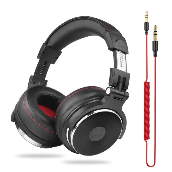 wired professional studio pro dj headphones with microphone over ear hifi monitor music headset earphone for phone pc
wired professional studio pro dj headphones with microphone over ear hifi monitor music headset earphone for phone pc