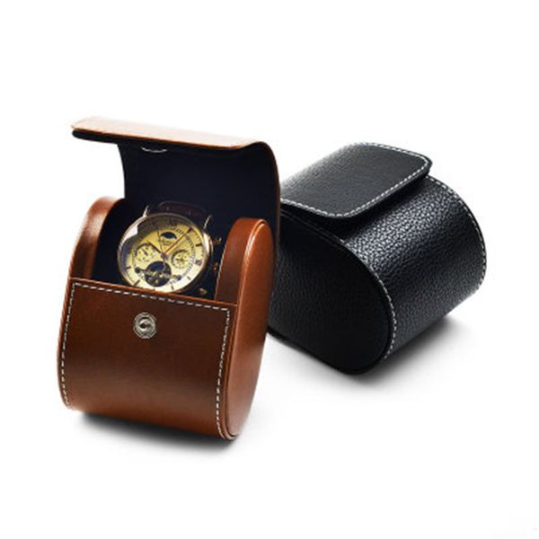 1 slot luxury fashion women men home black color pu leather watch box mini style watch case holder good gift wt-79, Black;blue
1 slot luxury fashion women men home black color pu leather watch box mini style watch case holder good gift wt-79, Black;blue