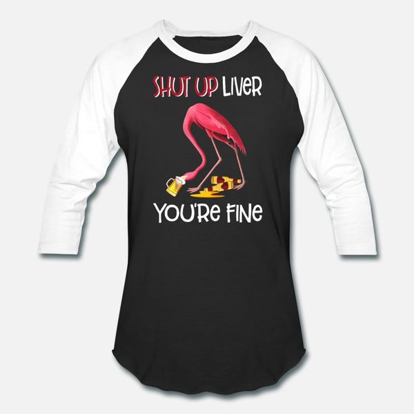 shut up liver you're fine funny flamingo drinking t shirt men print short sleeve o neck pictures famous authentic summer style trend sh
shut up liver you're fine funny flamingo drinking t shirt men print short sleeve o neck pictures famous authentic summer style trend sh