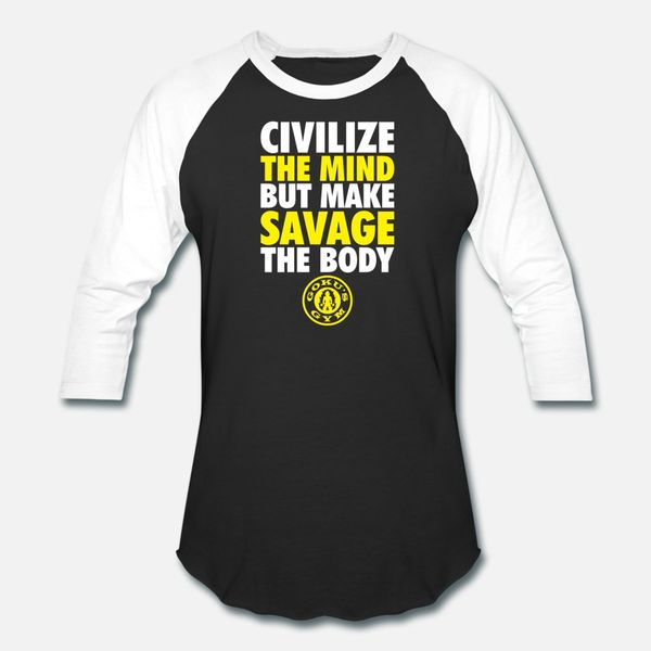 civilize the mind but make savage the body t shirt men printed 100% cotton s-3xl sunlight comical summer standard shirt
civilize the mind but make savage the body t shirt men printed 100% cotton s-3xl sunlight comical summer standard shirt