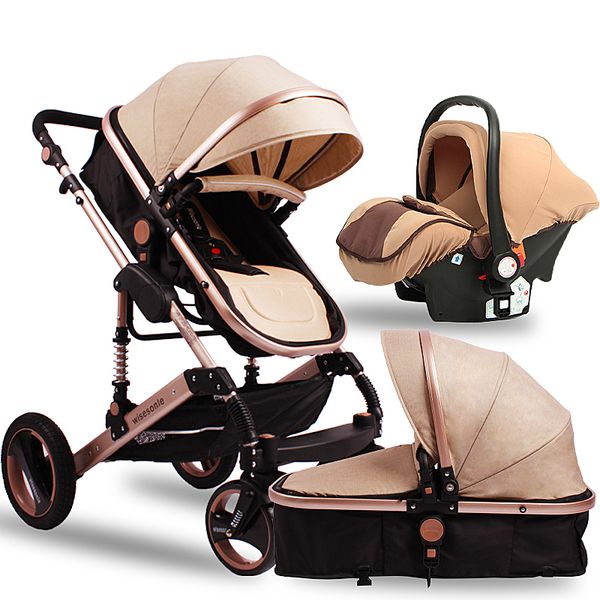 wisesonle baby stroller double-sided use two-way 3-in-1 car seat cradle foldable large tires light and easy
wisesonle baby stroller double-sided use two-way 3-in-1 car seat cradle foldable large tires light and easy