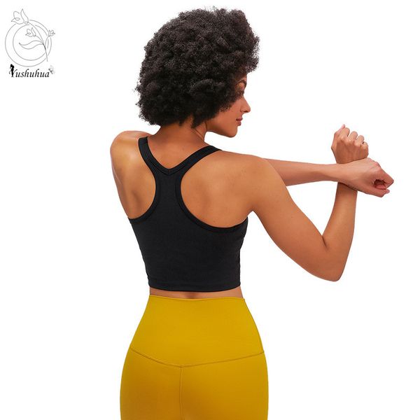 yushuhua vest style fitness bra women's yoga crop gym gathers push up bras quick-drying breathable sports bra, White;black
yushuhua vest style fitness bra women's yoga crop gym gathers push up bras quick-drying breathable sports bra, White;black
