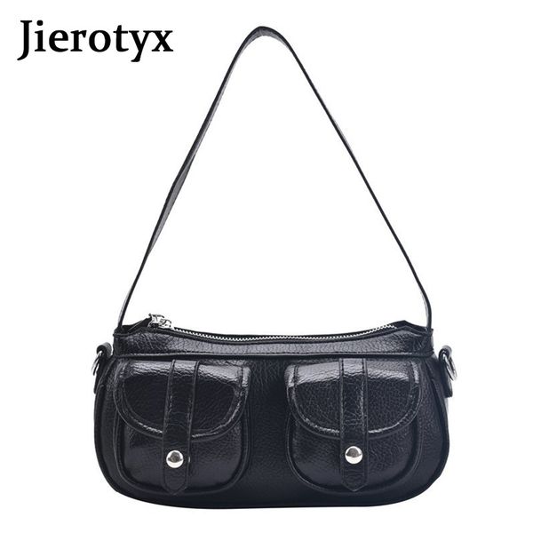 jierotyx luxury fashion women's shoulder bags chic designer casual shoulder bags leather crossbody 2020 new sac a main
jierotyx luxury fashion women's shoulder bags chic designer casual shoulder bags leather crossbody 2020 new sac a main
