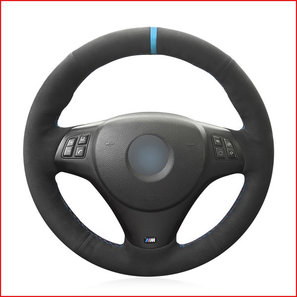 black suede leather hand sew car steering wheel cover for bmw m sport m3 e90 e91 e92 e93 e87 e81 e82 e88 x1 e84 kit
black suede leather hand sew car steering wheel cover for bmw m sport m3 e90 e91 e92 e93 e87 e81 e82 e88 x1 e84 kit