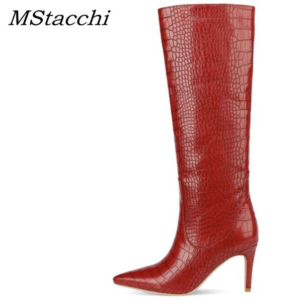 mstacchi leisure solid color pointed toe knee boots women winter velvet high heel long boots woman stivali donna plus size 33-45, Black
mstacchi leisure solid color pointed toe knee boots women winter velvet high heel long boots woman stivali donna plus size 33-45, Black
