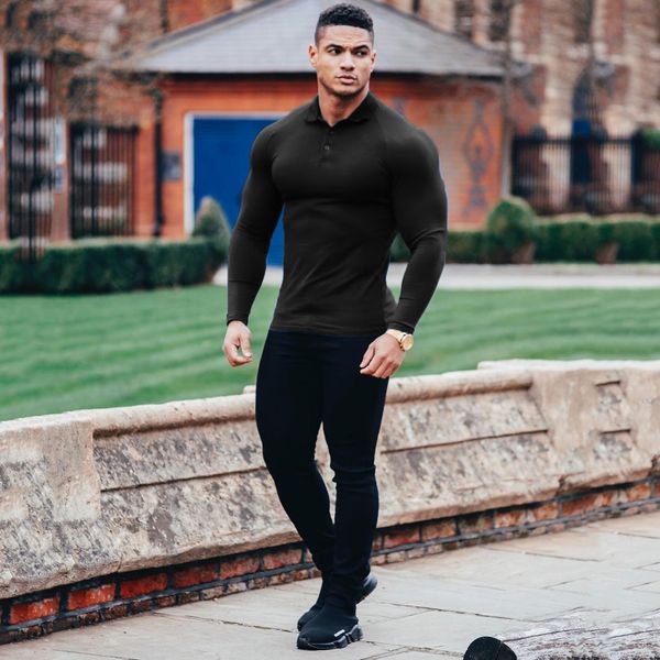 mens polo shirt new fall sports-style long-sleeved simple letter-embroidery quick-dry fitness polot shirts m-2xl 2092101b, Black
mens polo shirt new fall sports-style long-sleeved simple letter-embroidery quick-dry fitness polot shirts m-2xl 2092101b, Black