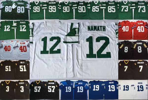 Ncaa vintage Football stitched mens Jerseys 12 JOE NAMATH 99 Mark Gastineau 73 Joe Klecko 90 Dennis Byrd 12 Joe Namath 85 Wesley Walker
Ncaa vintage Football stitched mens Jerseys 12 JOE NAMATH 99 Mark Gastineau 73 Joe Klecko 90 Dennis Byrd 12 Joe Namath 85 Wesley Walker