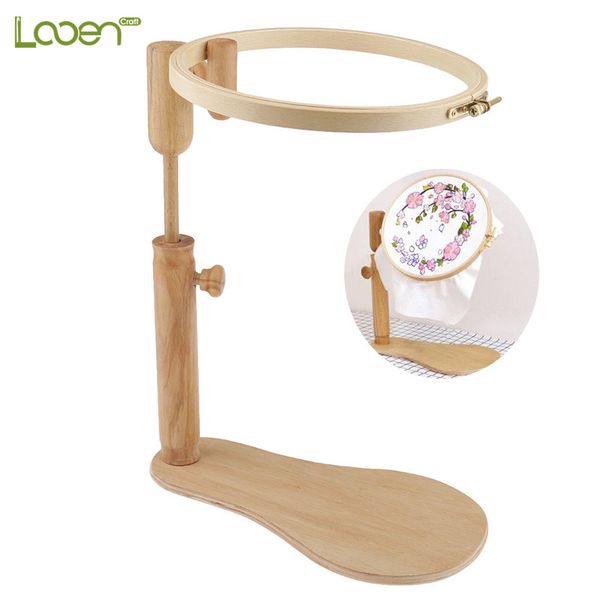 sewing notions & tools 24cm stand embroidery hoop wood cross stitch set adjustable deskframes frame, Black
sewing notions & tools 24cm stand embroidery hoop wood cross stitch set adjustable deskframes frame, Black