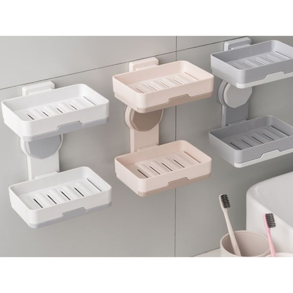 vôsaidi double layer soap dish suction cup soap holder, strong sponge holder for shower, bathroom tub and kitchen sink drill-self-adhes
vôsaidi double layer soap dish suction cup soap holder, strong sponge holder for shower, bathroom tub and kitchen sink drill-self-adhes
