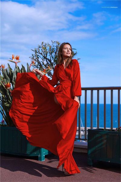 solid color beach style female clothing fshion style casual apparel womens new designer bohemian dresses v neck long sleeve, Black;gray
solid color beach style female clothing fshion style casual apparel womens new designer bohemian dresses v neck long sleeve, Black;gray