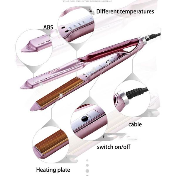 волны professional iron 473 crimper керлинг бигуди km электрическая плита kemei волос гофрированного styler управление кукуруза температура
волны professional iron 473 crimper керлинг бигуди km электрическая плита kemei волос гофрированного styler управление кукуруза температура