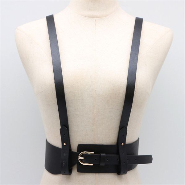 new personality trendy nightclub dj performance vest strap belt female punk fashion pu strap waistband, Black;brown
new personality trendy nightclub dj performance vest strap belt female punk fashion pu strap waistband, Black;brown