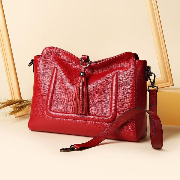 genuine leather shoulder bag tassel handbag double shoulder straps designer cow leather crossbody bags for women
genuine leather shoulder bag tassel handbag double shoulder straps designer cow leather crossbody bags for women