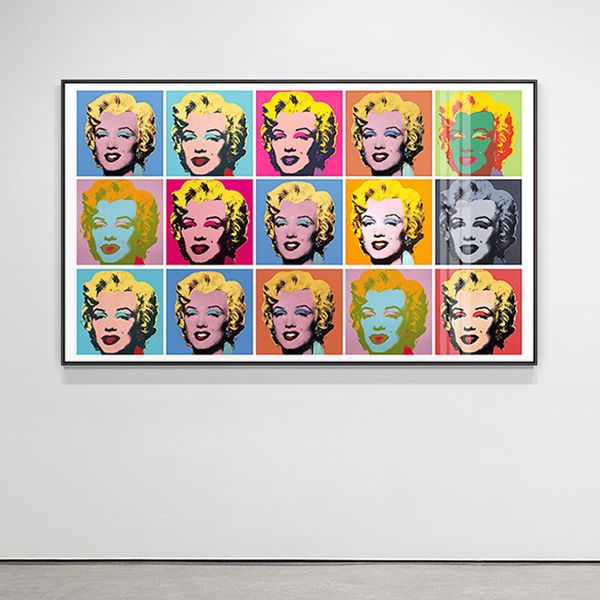 famous andy warhol marilyn monroe colorful canvas painting poster print modern decor wall art picture for living room bedroom
famous andy warhol marilyn monroe colorful canvas painting poster print modern decor wall art picture for living room bedroom