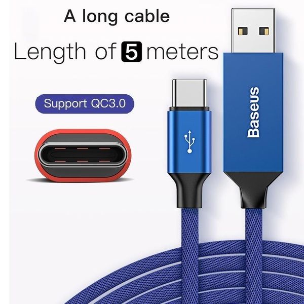 cgjxslong cable usb type c cable 5m 3a support fast charging data sync for samsung huawei xiaomi type -c devices usb -c cable 5m cord t19070
cgjxslong cable usb type c cable 5m 3a support fast charging data sync for samsung huawei xiaomi type -c devices usb -c cable 5m cord t19070