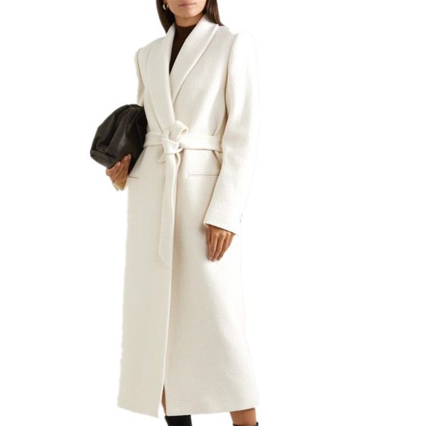 women coats winter wool long coat slim vintage fashion white ladies coats plus size 2xl, Black
women coats winter wool long coat slim vintage fashion white ladies coats plus size 2xl, Black