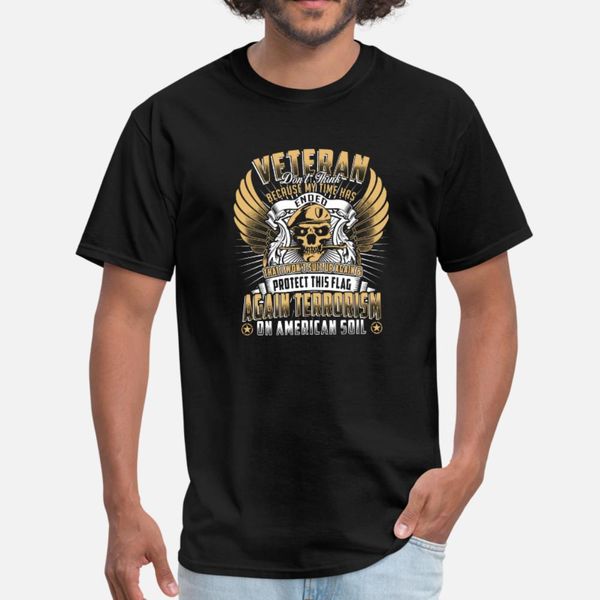 veteran infantry don't think because my time end t shirt men print cotton round neck fit cute comical spring autumn novelty shirt
veteran infantry don't think because my time end t shirt men print cotton round neck fit cute comical spring autumn novelty shirt