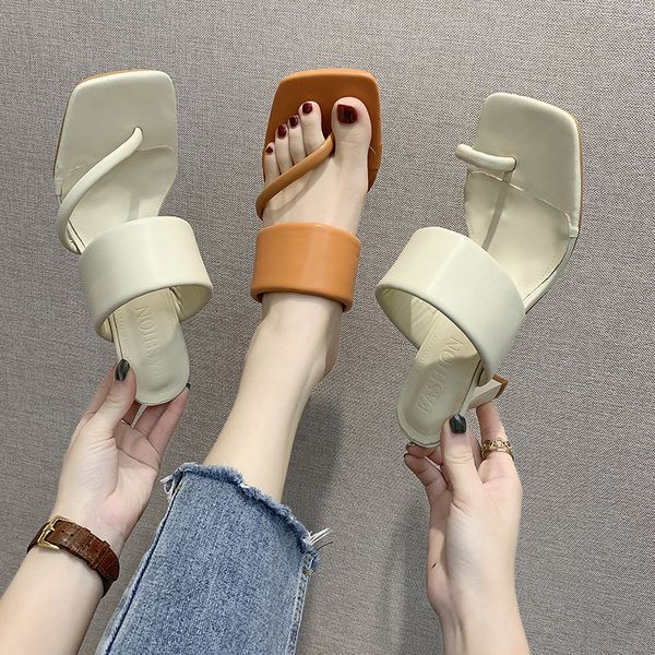 2020 summer new european and american sandals and slippers flip flops fashion single shoes high heels trend, Black
2020 summer new european and american sandals and slippers flip flops fashion single shoes high heels trend, Black