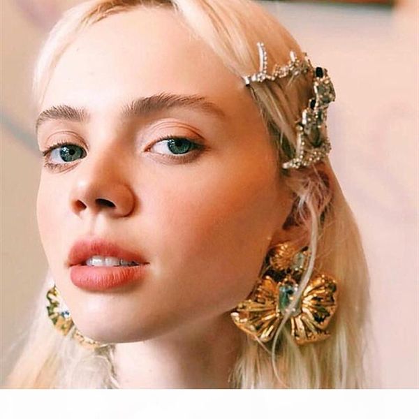 exagerated alloy big bow knot charms dangle earrings for women fashion jewelry trendy statement earrings accessories, Silver
exagerated alloy big bow knot charms dangle earrings for women fashion jewelry trendy statement earrings accessories, Silver