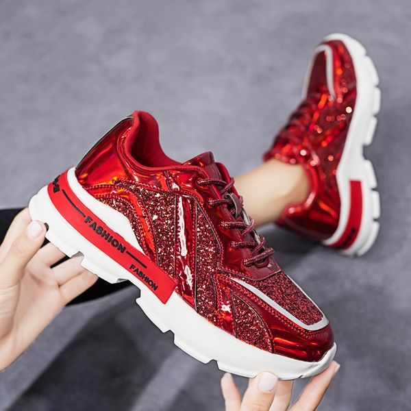 glitter women chunky sneakers shiny street walking shoes 2020 fashion lady tennis thick sole fluorescent women shoes trending 41
glitter women chunky sneakers shiny street walking shoes 2020 fashion lady tennis thick sole fluorescent women shoes trending 41