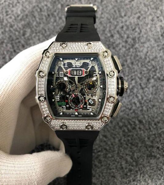 u1 factory designer men watches quality design automatic diamond watch for men iced out watch waterproof rubber wristwatch, Slivery;brown
u1 factory designer men watches quality design automatic diamond watch for men iced out watch waterproof rubber wristwatch, Slivery;brown