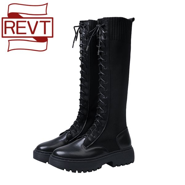 revt women's martin boots women 2020 new fashion girls socks boots stretch 4.5cm thick-soled british style long-tube, Black
revt women's martin boots women 2020 new fashion girls socks boots stretch 4.5cm thick-soled british style long-tube, Black